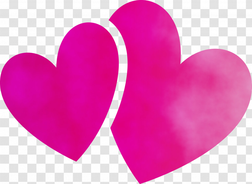 Pink M M-095 Heart M-095 Transparent PNG