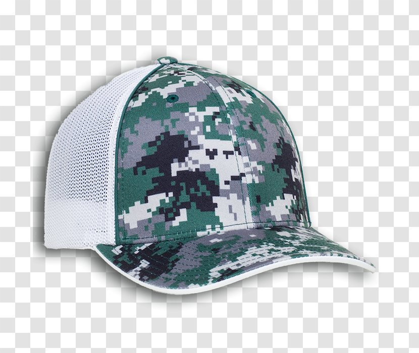Baseball Cap Trucker Hat Clothing - Fitted Camo Caps Transparent PNG