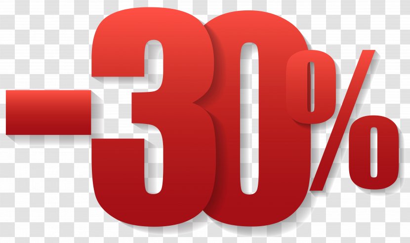 -30% Off Sale Clipart Image - Price - Discounts And Allowances Transparent PNG