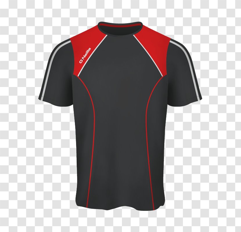 T-shirt Sports Fan Jersey Polo Shirt O'Neills - Sleeve Transparent PNG