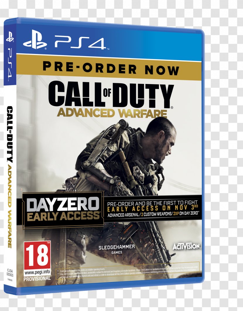 Call Of Duty: Advanced Warfare Modern 3 Duty 4: Xbox 360 PlayStation - Game - Bill Paxton Transparent PNG