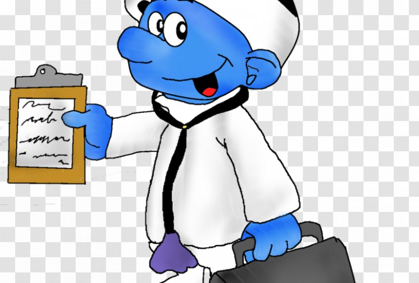 Doctor Smurf Smurfette The Smurfs Dance Party Brainy Papa - It's You That's Chosen Transparent PNG