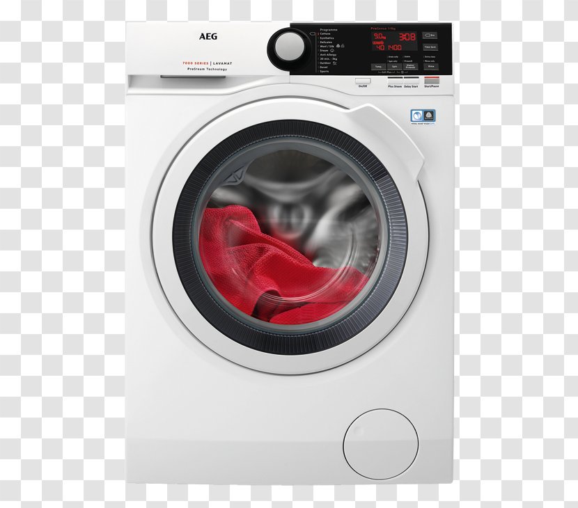 Washing Machines AEG Clothes Dryer Combo Washer Laundry - Electrolux - Dish Transparent PNG
