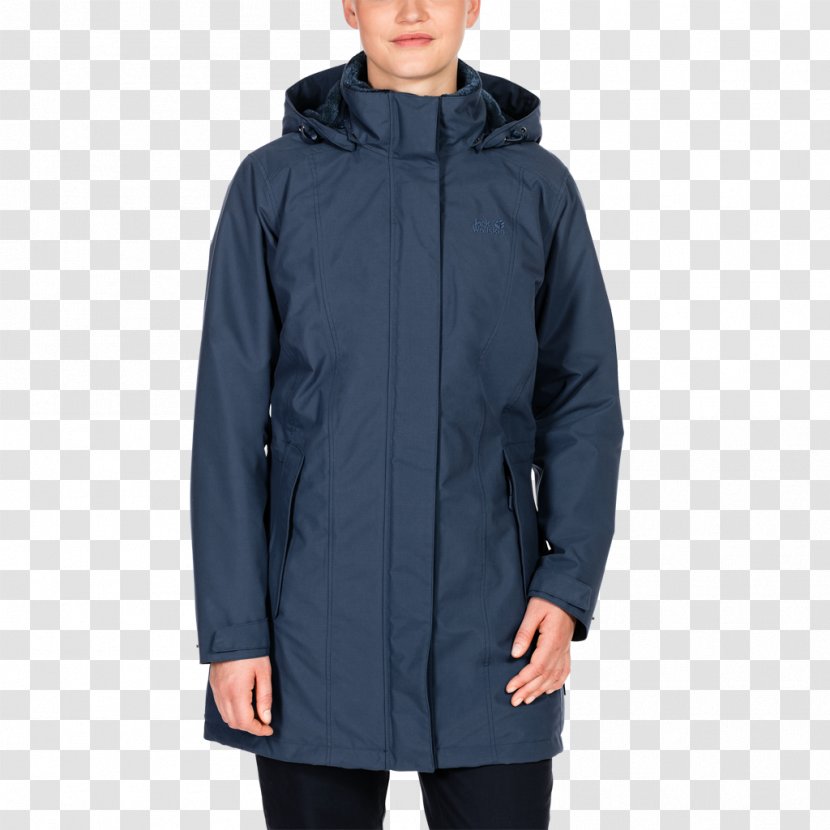 Jacket T-shirt Clothing Coat The North Face - Hood - Blue Transparent PNG