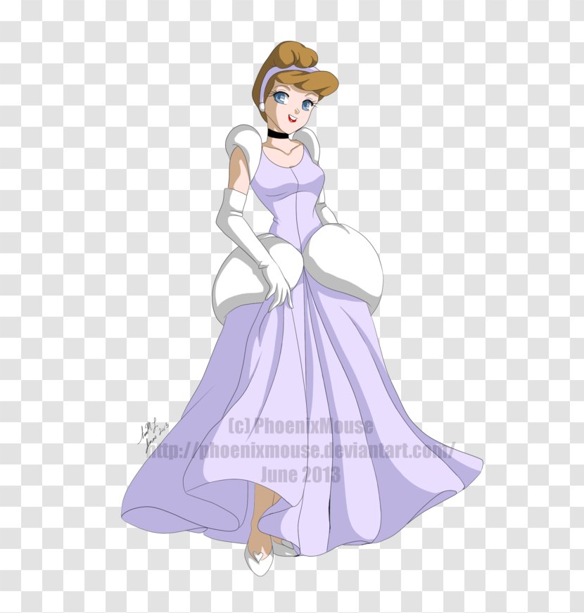 Gown Cartoon Legendary Creature - Fashion Design - Cinderella Mice Transparent PNG