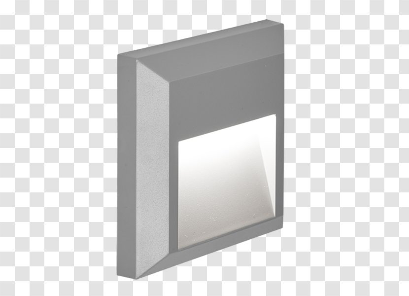 Light Fixture Lighting Light-emitting Diode Aluminium - Rectangle - Emitting Material Transparent PNG