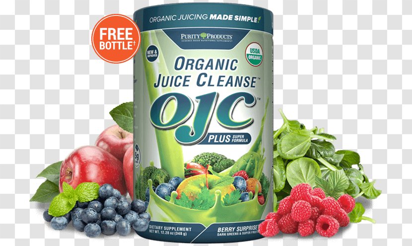 Juice Fasting Organic Food Berry Certification - Natural Transparent PNG