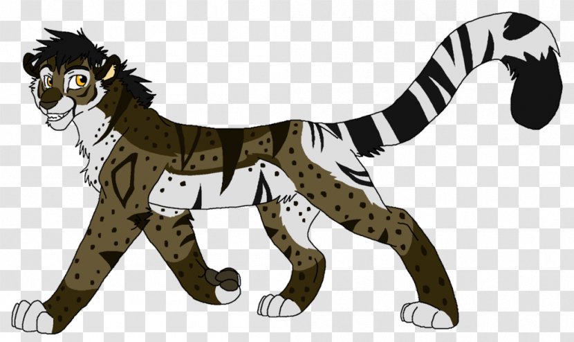 Cat Lion Tiger Leopard Drawing - Flower Transparent PNG