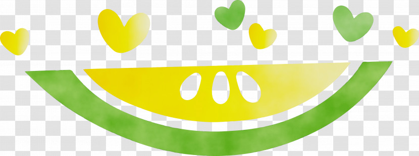Smiley Logo Green Meter Fruit Transparent PNG