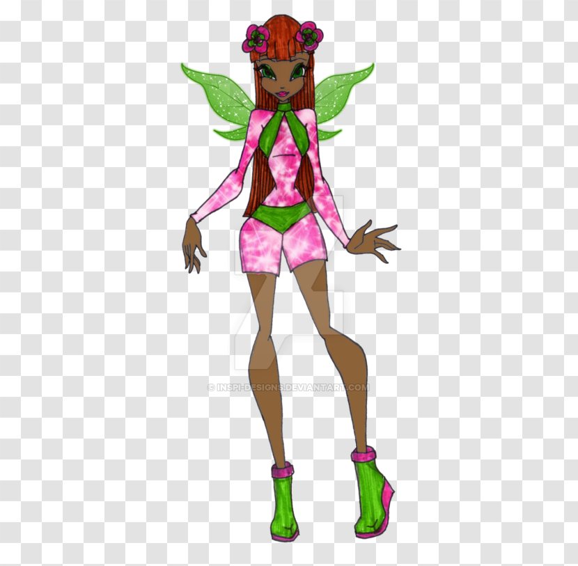 Fairy Pink M Costume Clip Art - Flower Transparent PNG