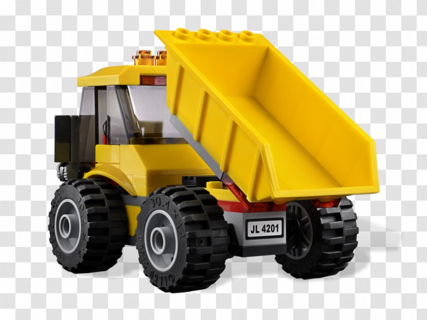 Car Dump Truck LEGO 4201 City Loader And Tipper Lego Bulldozer Transparent PNG