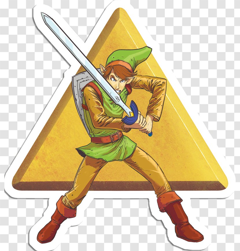 Triforce The Legend Of Zelda Link Sticker - Fictional Character - Original Transparent PNG