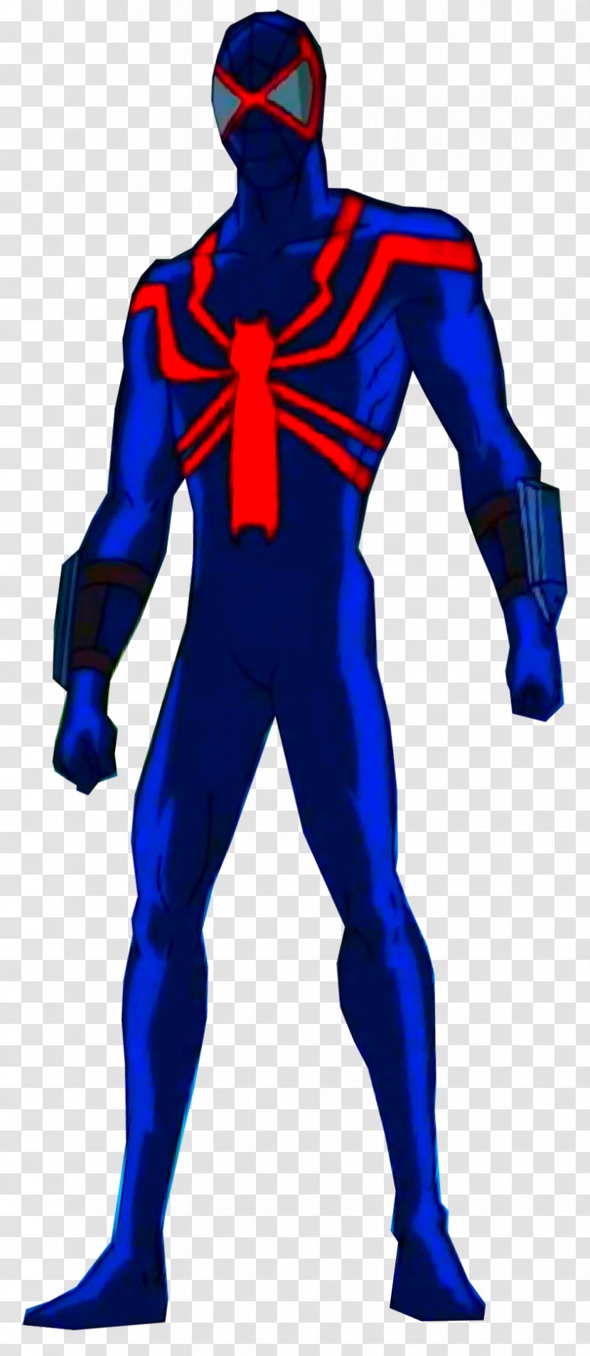 Spider-Man Captain America Gwen Stacy - Electric Blue - Spider-man Transparent PNG