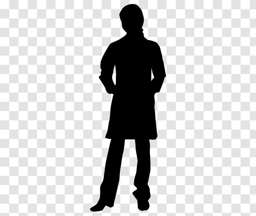 Silhouette Scientist - Gentleman Transparent PNG