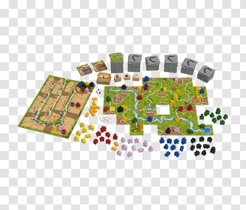 Carcassonne Board Game Set Monopoly - Expansion Pack - Area Transparent PNG