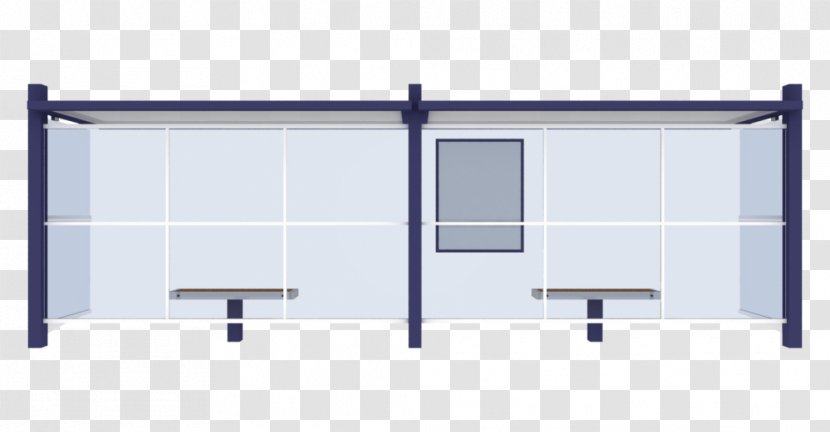 Window Line Angle - Bus Shelter Transparent PNG