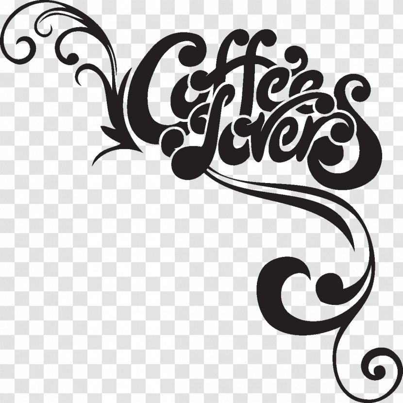 Coffee Cafe Wall Decal Sticker Clip Art Transparent PNG