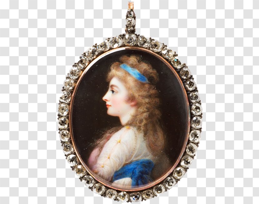 Georgiana Cavendish, Duchess Of Devonshire Artist's Family Portrait Miniature The - Watercolor Painting Transparent PNG