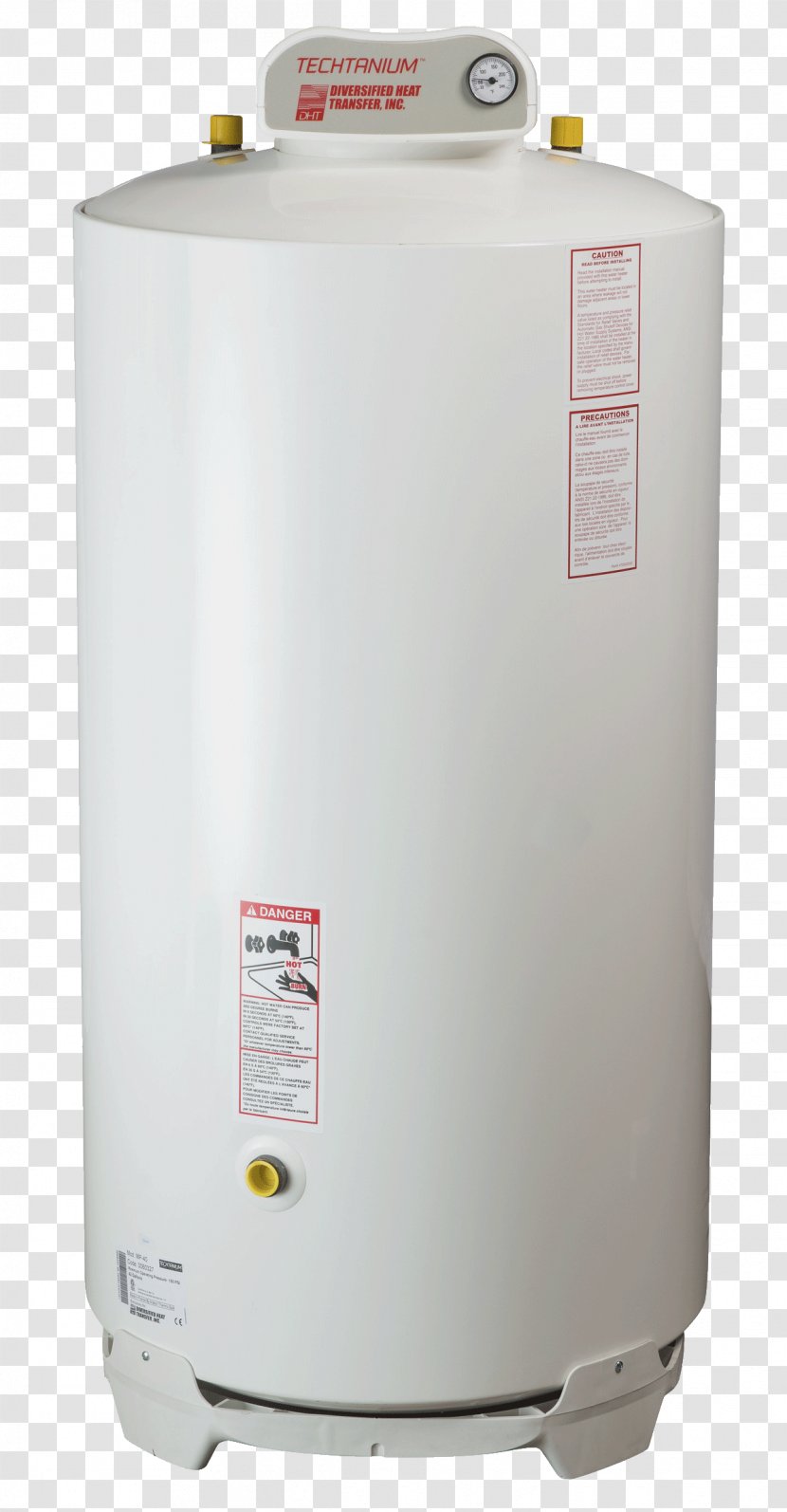 Cylinder - Gas - Hot Water Transparent PNG