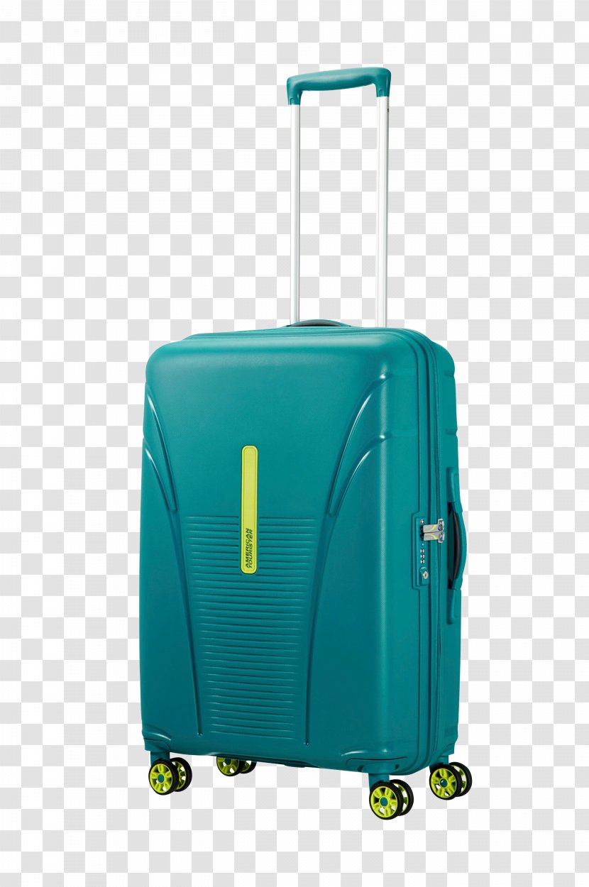 samsonite turquoise suitcase