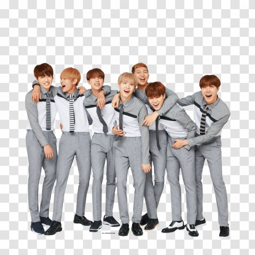 BTS K-pop Korean Idol School Uniform - Social Group Transparent PNG