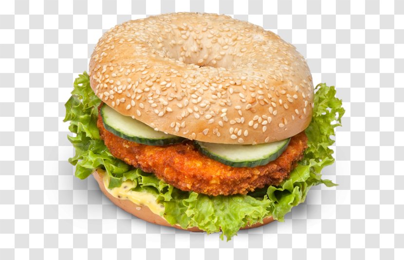 Salmon Burger Buffalo Cheeseburger Veggie Vegetarian Cuisine - Finger Food - Chilli With Chicken Transparent PNG