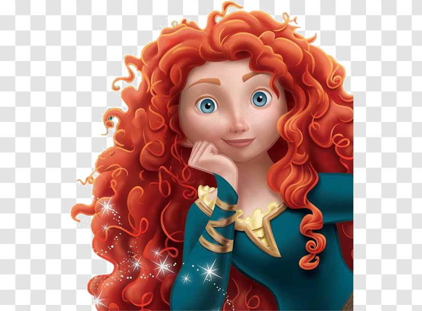 Merida Brave Disney Princess Wee Dingwall - Fictional Character Transparent PNG