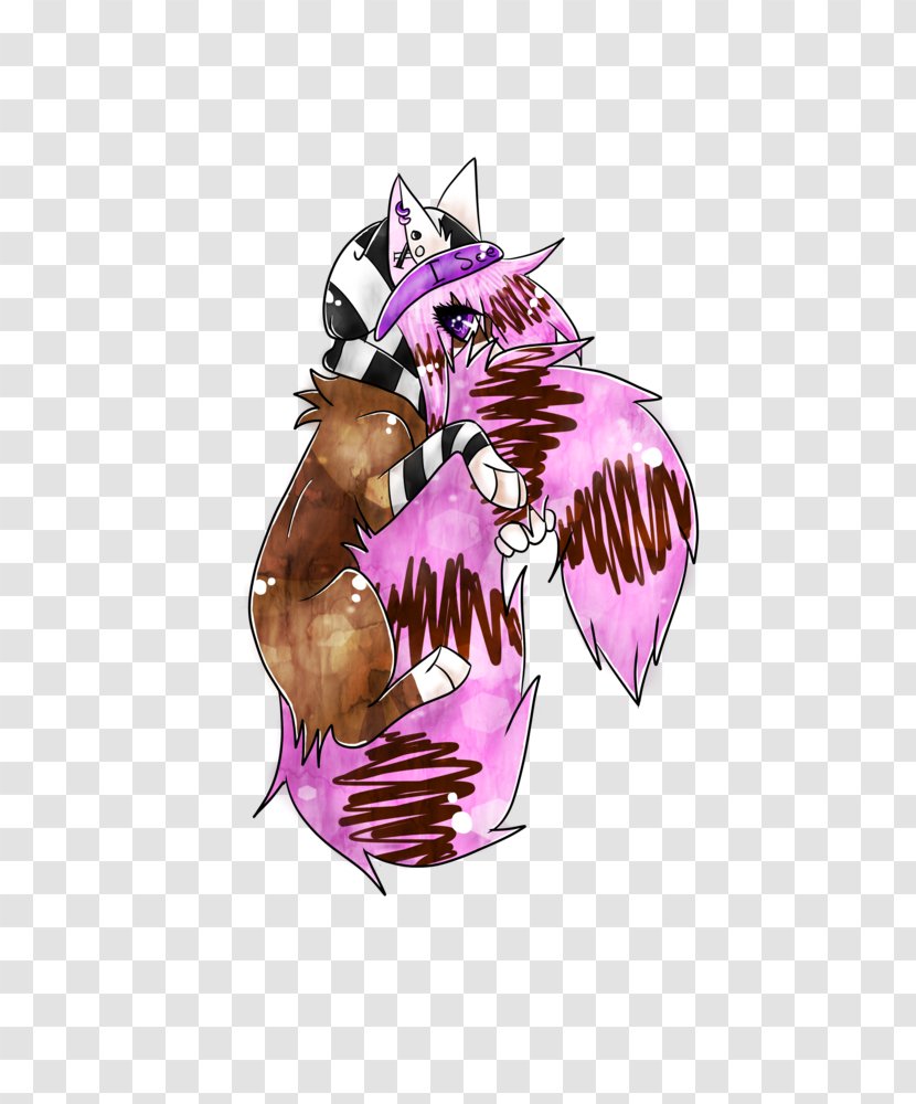 Cartoon Legendary Creature - Afraid Transparent PNG