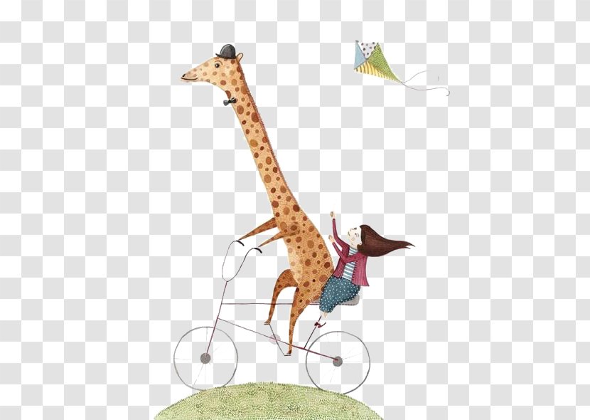 Giraffe VKontakte Art Illustrator Illustration - Photography Transparent PNG