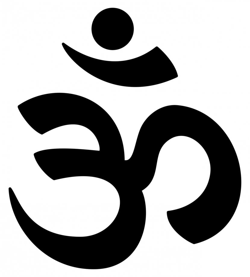 Symbol Om Meditation Mandala Hinduism - Text Transparent PNG