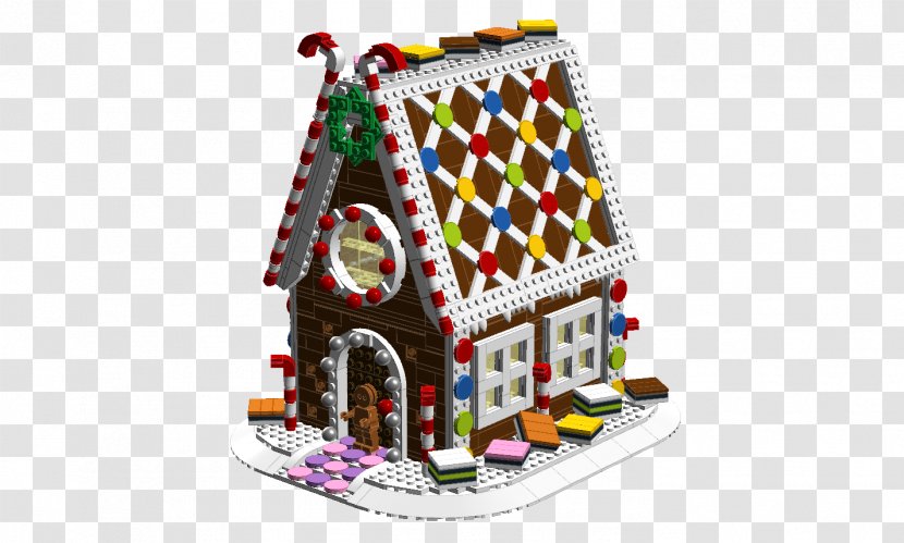 Gingerbread House Lego Ideas - Christmas Decoration - Ginger Bread Transparent PNG
