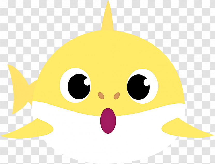 Yellow Nose Cartoon Headgear Smile Transparent PNG