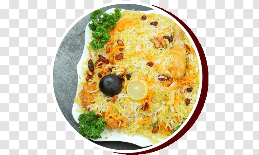 Kabsa Hyderabadi Biryani Pilaf Arab Cuisine - Arabs - Broasted Chicken Transparent PNG