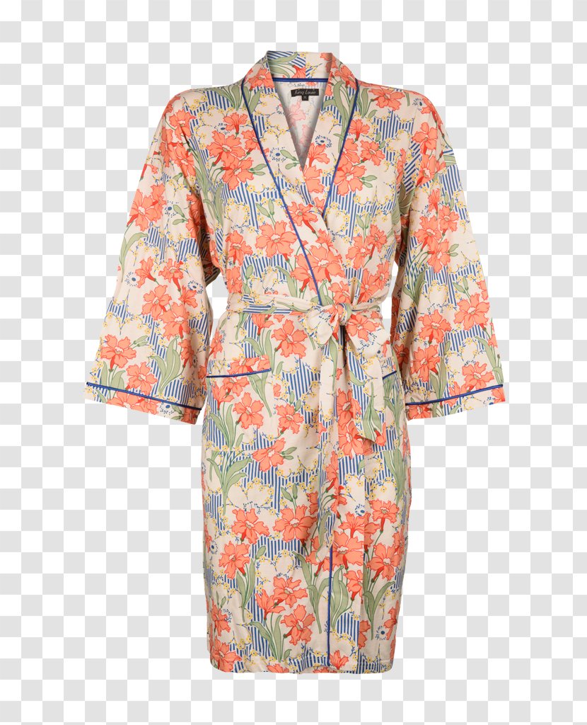 Sleeve Dress Kimono Waist Pajamas Transparent PNG