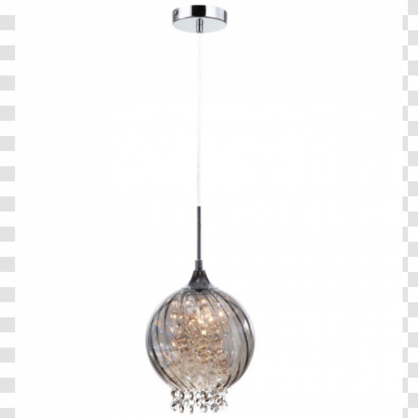 Glass Metal Pendentive Bleikristall Ceiling Transparent PNG