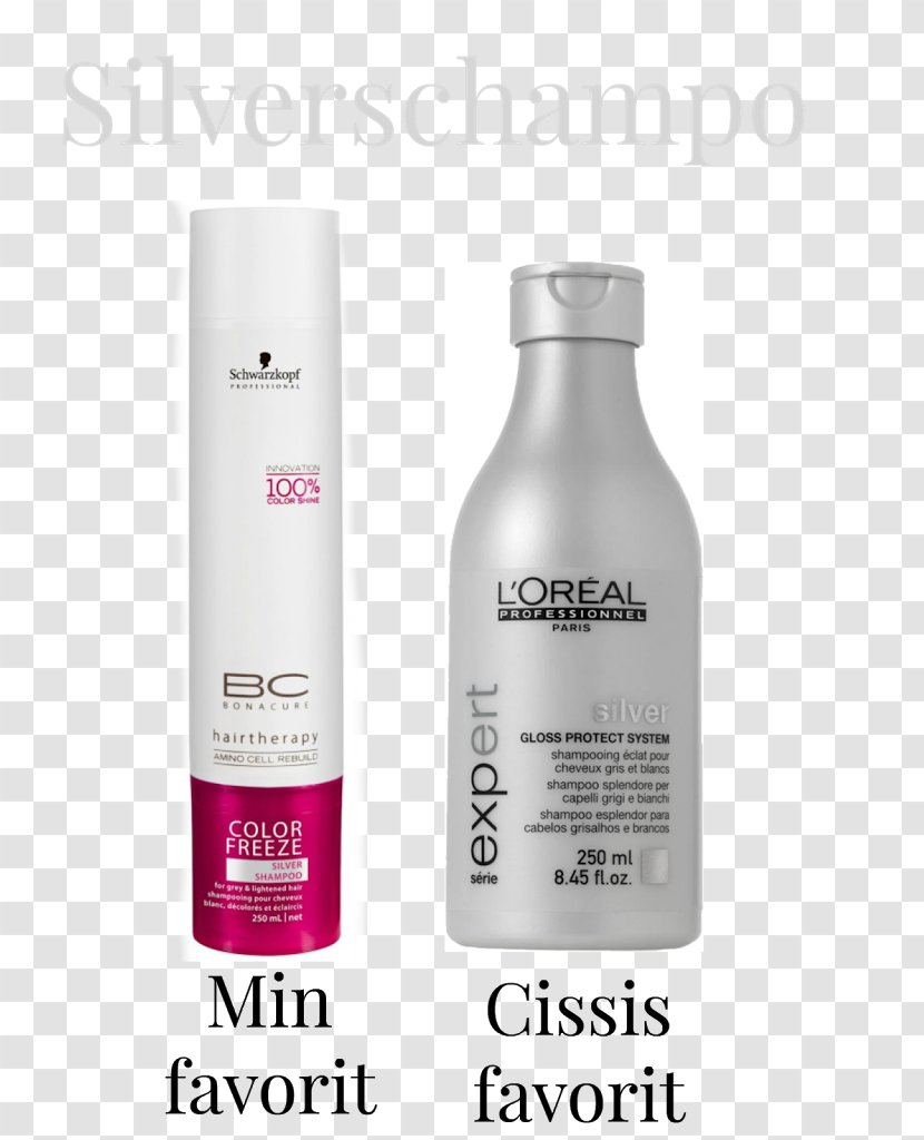 L'Oréal Professionnel Expert Série SILVER Shampoo LÓreal Hair - Care Transparent PNG