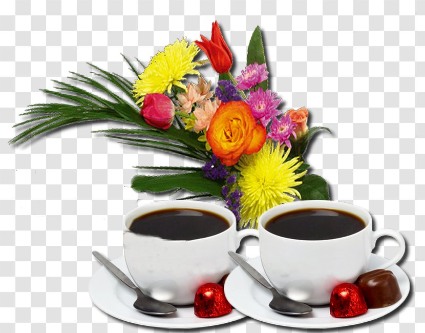 Cut Flowers Floristry Coffee Tea Food - Medali Transparent PNG