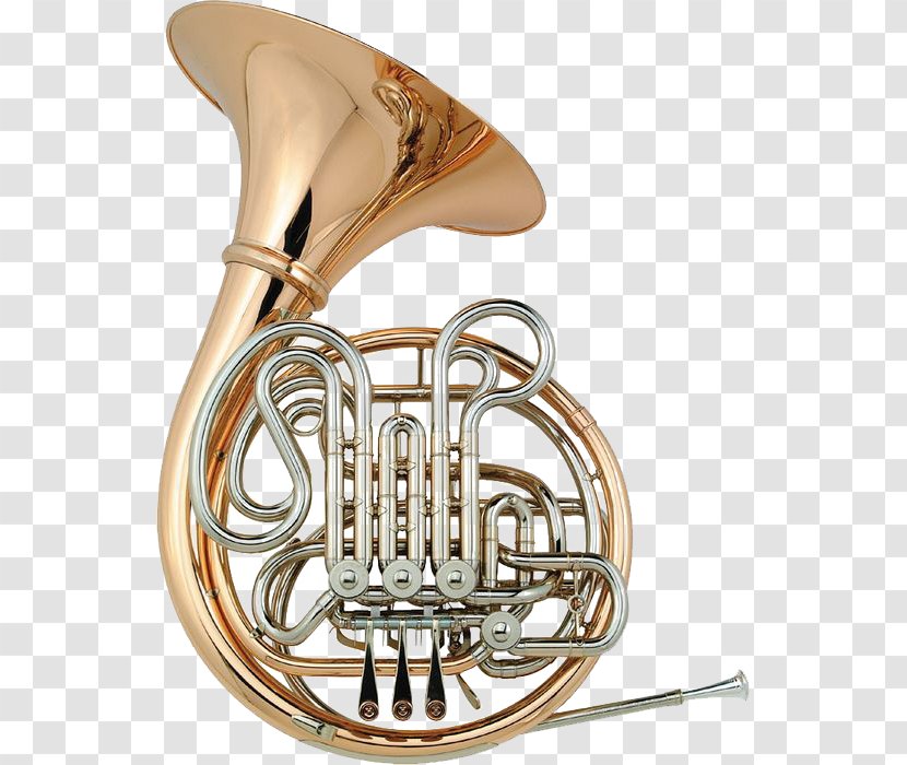 French Horns Holton-Farkas Brass Instruments Musical - Watercolor Transparent PNG