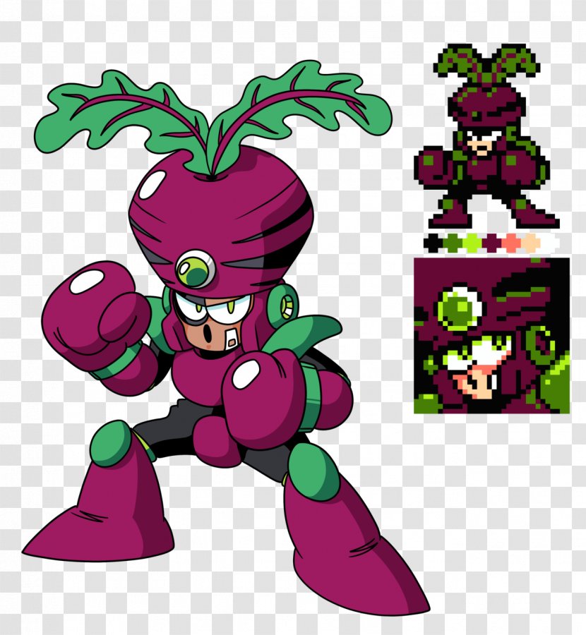 Mega Man X 6 Robot Master DeviantArt - Magenta - Beet Juice Transparent PNG