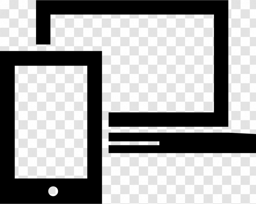 Responsive Web Design Computer Monitors - Black Transparent PNG
