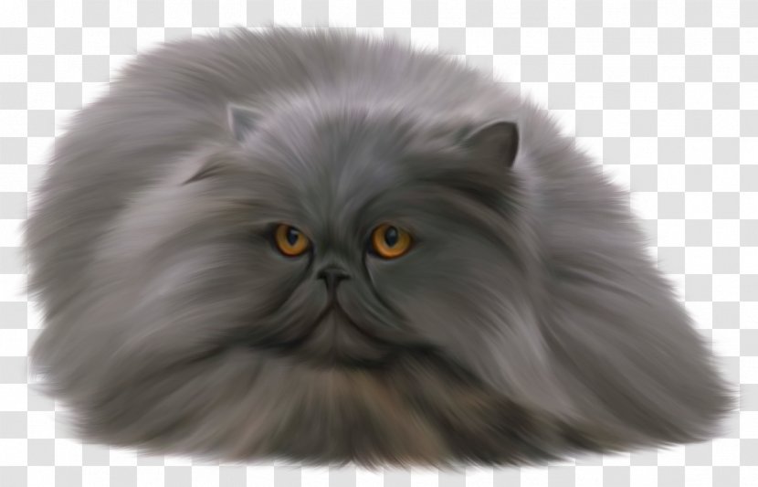 Persian Cat British Shorthair Russian Blue Clip Art - Tree - Kitten Transparent PNG