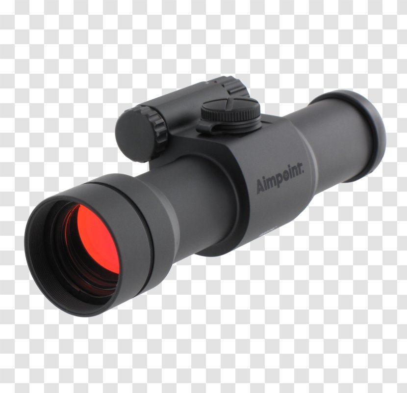 Aimpoint AB Red Dot Sight Reflector CompM4 - Frame - Weapon Transparent PNG