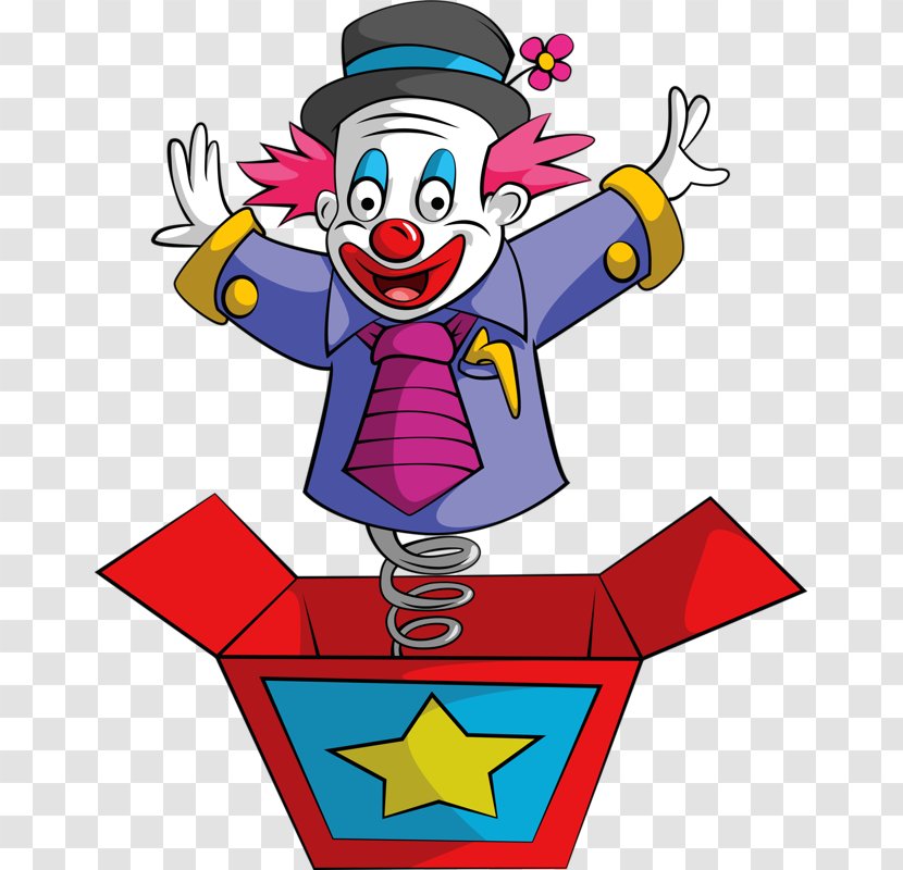 Joker Clown Jack-in-the-box Stock Photography - Cartoon - Box Transparent PNG
