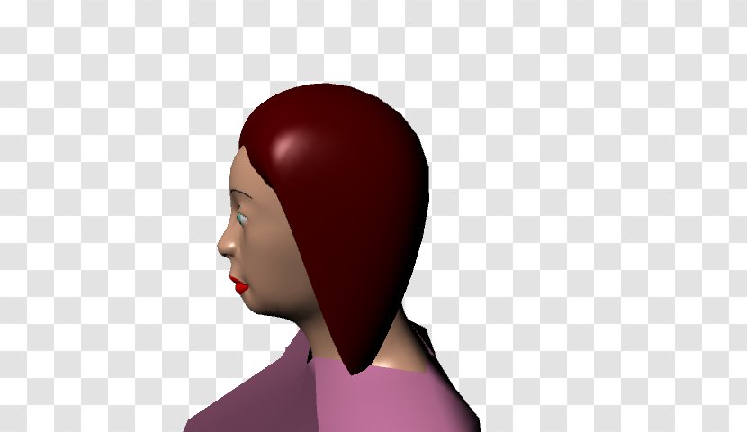 Chin Product Design Cheek Nose Forehead - Human - Girls Hair Style Transparent PNG