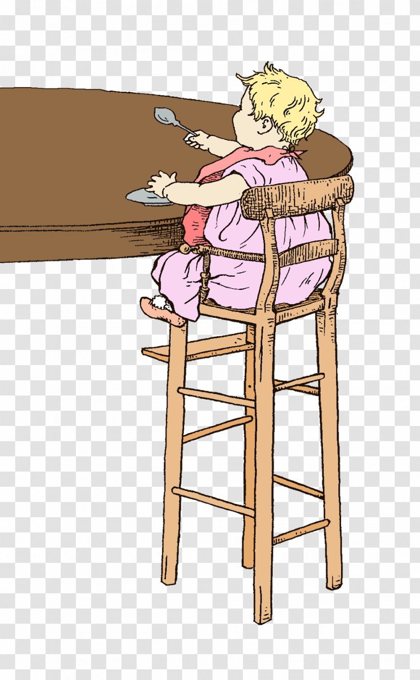 Table High Chairs & Booster Seats Child - Fictional Character Transparent PNG