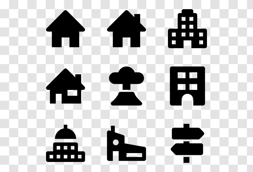 Architecture Symbol - Black - Icon Transparent PNG