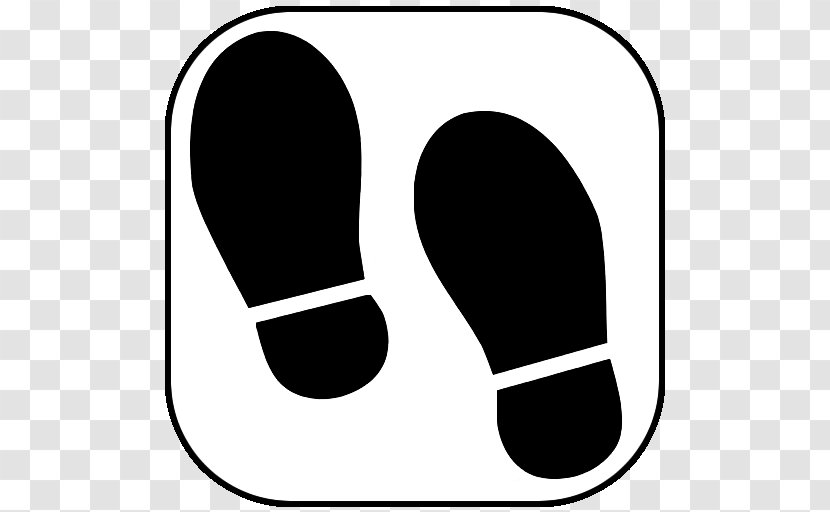 Shoe Clip Art Walking Footprint Dance - Running - Little Feet Transparent PNG