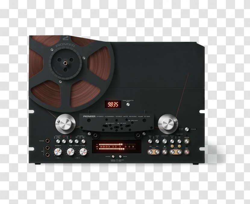 Reel-to-reel Audio Tape Recording Recorder Compact Cassette Magnetic - Electronic Musical Instruments - DJ Speaker Transparent PNG