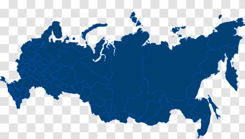Krais Of Russia Krasnoyarsk Krai Oblasts Republics France - Template Vector Blue Transparent PNG