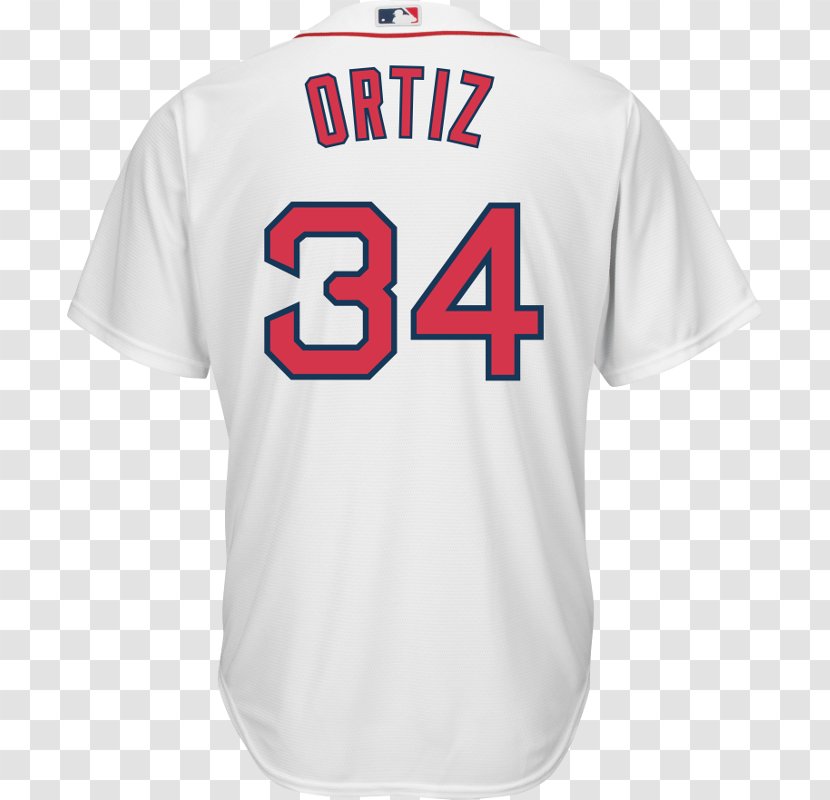 Boston Red Sox MLB Chicago White Majestic Athletic Jersey - Outerwear - Baseball Transparent PNG